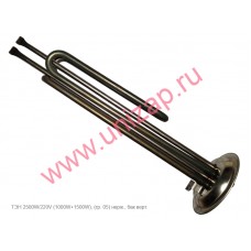ТЭН SPR 2500W/220V (гр.05) нерж., бак верт. ТЭН SPR 2500W/220V (гр.05) нерж., бак верт.