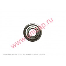 Подшипник 17х40х12 (6 203 ZZ) SKF, в/з 002590, 49028764 Подшипник 17х40х12 (6 203 ZZ) SKF, в/з 002590, 49028764