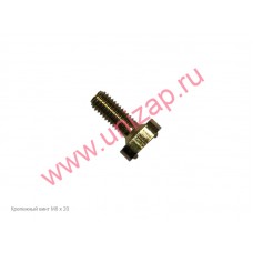 Крепежный винт фланца М8х20мм. Крепежный винт фланца М8х20мм.