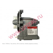 Насос ASKOLL 25W, на винтах, клеммы раздельно вперед Насос ASKOLL 25W, на винтах, клеммы раздельно вперед