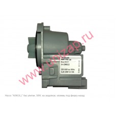 Насос ASKOLL 30W, на защелках + винт, клеммы под фишку назад Насос ASKOLL 30W, на защелках + винт, клеммы под фишку назад