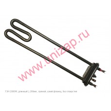 ТЭН 2000W, длинный L-290мм., узкий фланец, без отверстия ТЭН 2000W, длинный L-290мм., узкий фланец, без отверстия