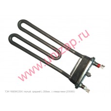 ТЭН 1800W, средний L-200мм., гнутый, с отверстием ТЭН 1800W, средний L-200мм., гнутый, с отверстием